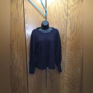 Magaschoni Crewneck Balloon Puff Sleeve Sweater Juniors XL